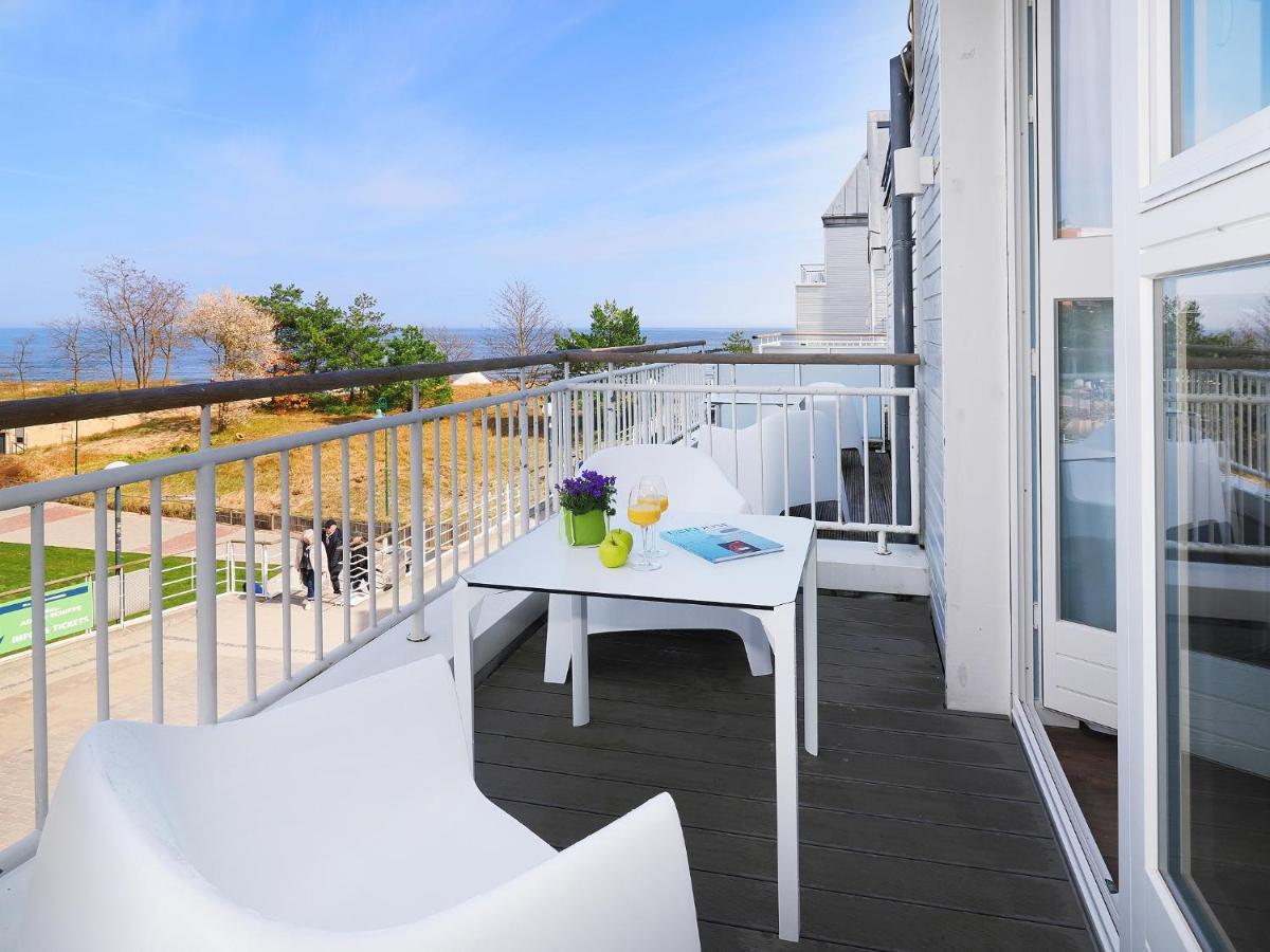Seebruecke Heringsdorf - Appartement Mit 1 Schlafzimmer Und Balkon S7 Exterior foto